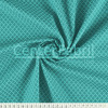 Tecido Tricoline Estampa Mini Vitral Turquesa Largura 150cm 100%Algodão Conserv 1-I/2-2/3-2/4-1/5-2/6-1 - 1