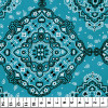 Tecido bandana azul 100% algodão PRECO POR METRO - 1