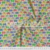 Tecido Tricoline Estampado Elefante Colorido Fdo Bege Larg.150cm 100%Algodão. Conserv1-I/2-2/3-2/5-3/6-2 - 1