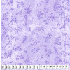 Tecido Tricoline Estampa Arabesco Textura 50 tons Lavanda Larg1,50m 100%Algodão - 1