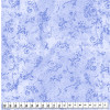 Tecido Tricoline Estampa Arabesco Textura 50 tons Azul Médio Larg1,50m 100%Algodão - 1