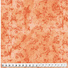Tecido Tricoline Estampa Arabesco Textura 50 tons Laranja Médio Larg1,50m 100%Algodão - 1