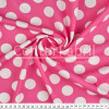 Tecido Tricoline Est Coleção Funny Dots - Bolas Brancas Fundo Pink Minnie Larg.150cm 100%Algodão Conserv1-J/2-2/3-2/5-3/6-1 - 1