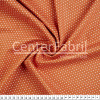 Tecido Tricoline Est Poá Branco Fundo Laranja  Largura 150cm 100%Algodão 115gr/m² Conserv1-J/2-2/3-2/ - 1