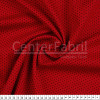 Tecido Tricoline Est Poá Preto FundoVermelho Largura 150cm 100%Algodão 115gr/m² Conserv1-J/2-2/3-2/ - 1