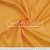 Tecido Tricoline Est Poá Branco Fdo Laranja Largura 150cm 100%Algodão 115gr/m² Conserv1-J/2-2/3-2/ - 1