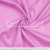 Tecido Tricoline Est Poá Branco Fdo Pink Largura 150cm 100%Algodão 115gr/m² Conserv1-J/2-2/3-2/ - 1
