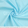 Tecido Tricoline Est Poá Branco Fdo Turquesa Largura 150cm 100%Algodão 115gr/m² Conserv1-J/2-2/3-2/ - 1