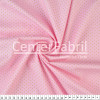 Tecido Tricoline Est Poá Verde Fundo Rosa Largura 150cm 100%Algodão 115gr/m² Conserv1-J/2-2/3-2/ - 1