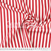 Tecido Tricoline Listrado 0,8cm Médio Vermelho Larg.150cm 100%Algodão. Conserv1-I/2-2/3-2/5-3/6-2 - 1