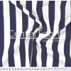 Tecido Tricoline Listrado 2cm Largo Azul Marinho Larg.150cm 100%Algodão. Conserv1-I/2-2/3-2/5-3/6-2 - 1