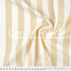 Tecido Tricoline Listrado 2cm Largo Bege Larg.150cm 100%Algodão. Conserv1-I/2-2/3-2/5-3/6-2 - 1