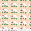Tecido Tricoline estampa Páscoa Coelhos Saltitantes Larg150cm 100% algodão - 1