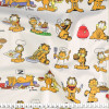 Tricoline Estampado Coleção Garfield-Food fundo Bege Claro Larg.150cm 100%Algodão Conserv1-J/2-2/3-2/5-3/6-1 - 1
