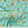 Tricoline Estampado Coleção Garfield-Expressão Fdo Tiffany Larg.150cm 100%Algodão Conserv1-J/2-2/3-2/5-3/6-1 - 1