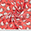 Tricoline Estampado Coleção Hello Kitty Laces Fdo Vermelho Larg.150cm 100%Algodão Conserv1-J/2-2/3-2/5-3/6-1 - 1