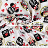 Tricoline Estampado Coleção Disney - Minie c/Etiqueta Larg.148cm 100%Algodão - 1