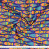 Tricoline Estampado Coleção Fish Coloridos Renata Blanco Larg.150cm 100%Algodão - 1