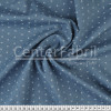 Tecido Tricoline Est Roda Cores - Mini Flor Fdo Azul Larg.150cm 100%Algodão 115gr/m² Conserv1-J/2-2/3-2/ - 1
