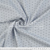 Tecido Tricoline Est Roda Cores - Mini Flor Fdo Cinza Azulado Larg.150cm 100%Algodão 115gr/m² Conserv1-J/2-2/3-2/ - 1