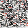Tricoline Estampado Coleção Snoopy Grafffiti Larg.150cm 100%Algodão - 115gr/m² Conserv1-J/2-2/3-2/5-3/6-1 - 1