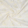 Tecido Tricoline Estampado Coleção Coelhos -Lua Dourado Fundo Branco- Larg150cm 100%Algodão. Conserv1-I/2-2/3-2/5-3/6-2 - 1