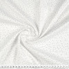 Tecido Tricoline Estampado Coleção Coelhos -Estrelinha Prateada Fundo Branco- Larg150cm 100%Algodão. Conserv1-I/2-2/3-2/5-3/6-2 - 2