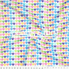 Tecido Tricoline Estampado Coleção Corações - Coloridos Renata Blanco Largura 150cm 100%Algodão. Conserv1-I/2-2/3-2/5-3/6-2 - 1