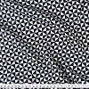 Tecido Viscose Estampa Geométrica Branco e Preto Larg.140cm 100%Viscose 104gr/m2 - 1