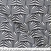 Tecido Viscose Estampa Geométrica Branco e Preto Larg.140cm 100%Viscose 104gr/m2 - 1