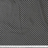 Tecido Viscose Flamê Estampa Bolinha Marfim e Fundo Preto Larg.140cm 100%Viscose 136gr/m2 des11cor999 - 1