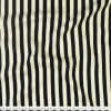 Tecido Viscose Flamê Estampa Listrado Preto e Marfim Larg.140cm 100%Viscose 136gr/m2 des14cor999 - 1