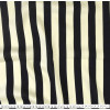 Tecido Viscose Flamê Estampa Listrado Preto e Marfim Larg.140cm 100%Viscose 136gr/m2 des15cor999 - 1