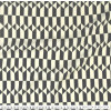 Tecido Viscose Flamê Estampa Geométrica Listrada Preto e Marfim Larg.140cm 100%Viscose 136gr/m2 des16cor214 - 1