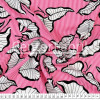 Tecido Viscose Listrado Pink Floral  Larg.140cm 100%Viscose 106gr/m². Conserv1-N/2-2/3-2/4-3/6-1 - 1