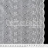 Tecido Laise Branca Larg.132cm - 142gr/m² 100% Algodão. Conserv1-I/2-2/3-2/5-3/6-1 - 1