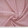 Tecido Tricoline Listrado Pima Peruano Fio 70 Vermelho Larg 150cm 100%Algodão Conserv 1-H/2-2/3-3/4-2/5-2/6-8 - 2