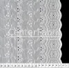 Tecido Laise Branca Larg.132cm - 142gr/m² 100% Algodão. Conserv1-I/2-2/3-2/5-3/6-1 - 1