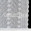 Tecido Laise Branca Larg.132cm - 142gr/m² 100% Algodão. Conserv1-I/2-2/3-2/5-3/6-1 - 1
