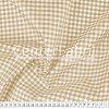 Tecido Xadrez Poly Picnic 10x10 Bege 0,5cm Largura 140cm 100%Poliester. Conserv1-I/2-2/3-3/4-3/6-1/4-1 - 1