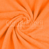Tecido Atoalhado Felpudo Microfibra Laranja Papaya Largura 145cm 100%Poliester  205gr/m2 - 1