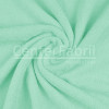 Tecido Atoalhado Felpudo Microfibra Verde Kelly Largura 145cm 80%Poliester 20%Poliamida - 1