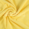 Tecido Atoalhado Felpudo Microfibra Amarelo Largura 145cm 80%Poliester 20%Poliamida - 1
