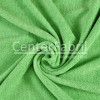 Tecido Atoalhado Felpudo Microfibra Verde Largura 145cm 80%Poliester 20%Poliamida - 1