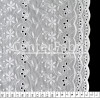 Tecido Laise Branca Larg.132cm - 142gr/m² 100% Algodão. Conserv1-I/2-2/3-2/5-3/6-1 - 1