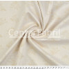 Tecido Chambray Jacquard Floral Bege Larg 1,50m -100%Algodão. Conserv1-J/2-3/3-3/4-3/5-2/6-8/6-4 - 1