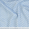 Tecido Jeans Leve Chambray Washed Estampa Coração Largura 150cm 100%Algodão desD03 - 153gr/M² - 1