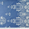 Tecido Indigo Jeans Leve Estampa Barrada 2 lados 3,9 OZ Estampado Larg 147cm 80%Algodão.20%Poliester des60cor772 - 1