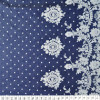 Tecido Indigo Jeans Leve Estampa Barrada 2 lados 3,9 OZ Estampado Larg 147cm 80%Algodão.20%Poliester des63cor975 - 1