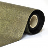 TNT C/ GLITTER Preto/Dourado spuntec Larg 140cm 100%Poliester 137gr/m2 - 1